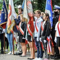 Poczet Sztandarowy na miejskich uroczystościach